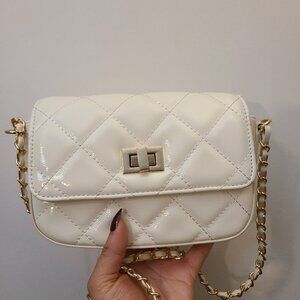 Call It Spring white quilted purse
